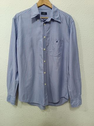 Camisa Brooksfield rayas vintage 00s Y2K hombre