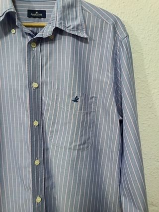 Camisa Brooksfield rayas vintage 00s Y2K hombre