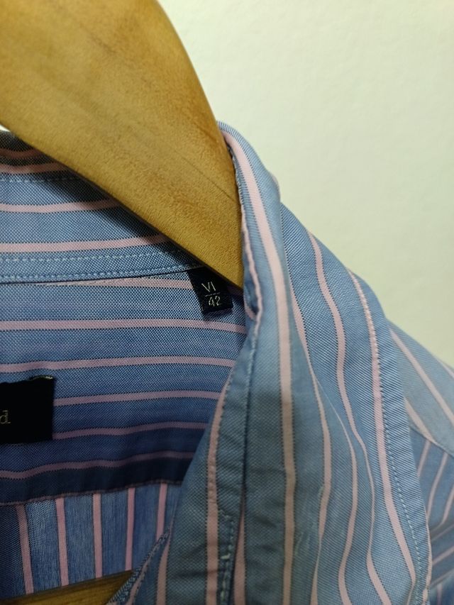 Camisa Brooksfield rayas vintage 00s Y2K hombre