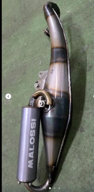 Escape Malossi para motor Piaggio