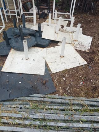 Bases de sombrilla - 10 uds