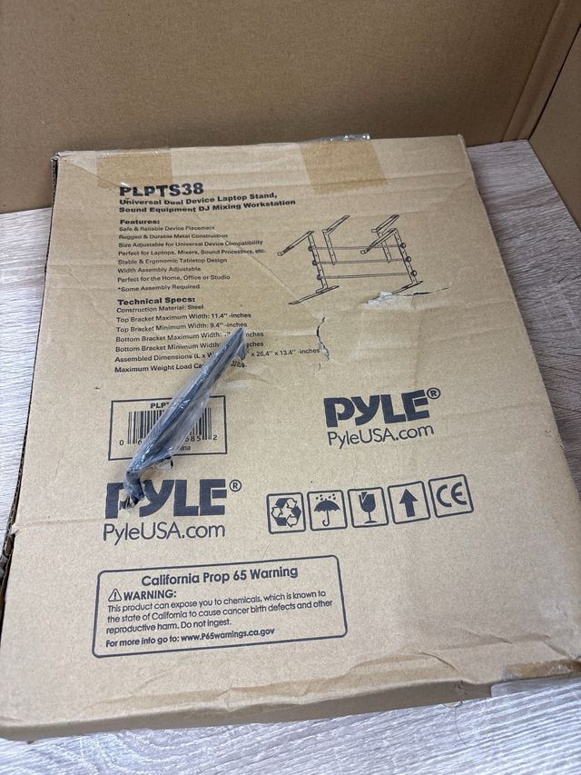 Supporto Doppio Portatile Pyle PLPTS38