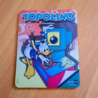 Tappetino mouse Topolino 2285 gadget Disney 1999