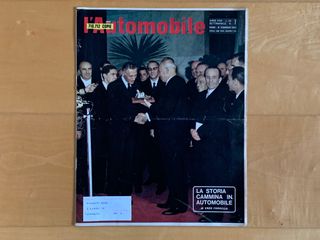 4 riviste vintage settimanale L'AUTOMOBILE 1967