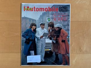 4 riviste vintage settimanale L'AUTOMOBILE 1967