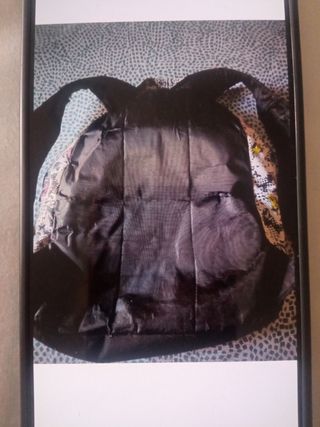 Mochila Volcom negra y multicolor
