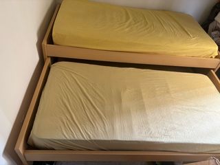 Cama nido + 2 colchones + 3 cajones