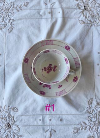 2 Tazze Rauenstein 1780