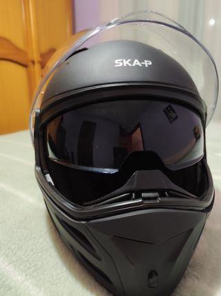 Casco Moto ECE 22-06 Casco Moto One By Camamoto Track Jet, Nero Opaco, Integrale Con Mentoniera, Omologato ECE 22-06 Casco Integrale Mentoniera Estraibile - 7