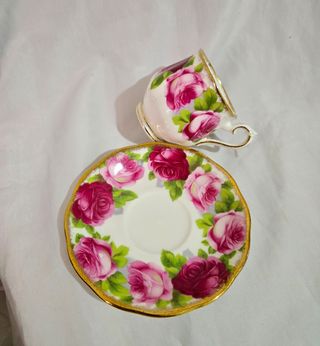 Servicio de café de porcelana inglesa royal Albert