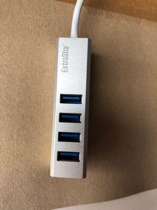 Adaptador USB 4 puertos ExtraStar