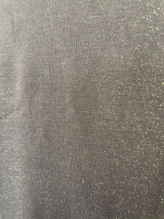 Top marrón c/purpurina - Talla S