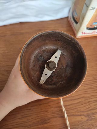 Molinillo eléctrico de café Moulinex retro vintage