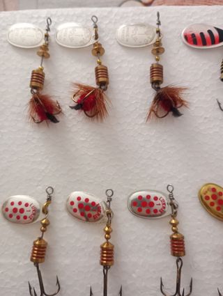 24 cucharillas top mepps lukris tanger...