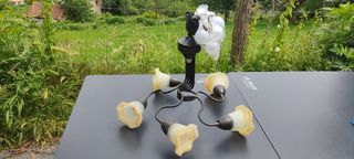 Lampara techo 5 luces vintage
