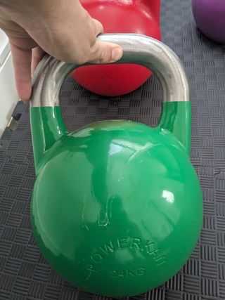 Kettlebell Powerkan 24kg - Verde