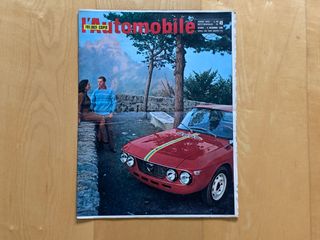 6 riviste vintage settimanale L'AUTOMOBILE 1966