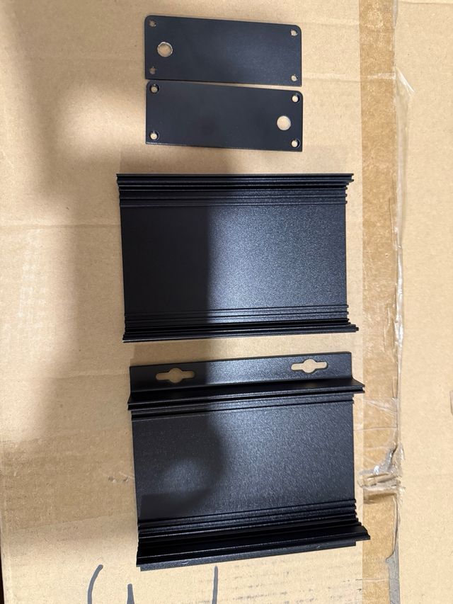 kit Cajas metálicas - Negras