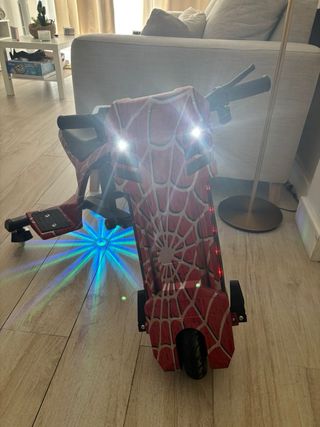 Moto eléctrica infantil Spiderman precio negonegoc