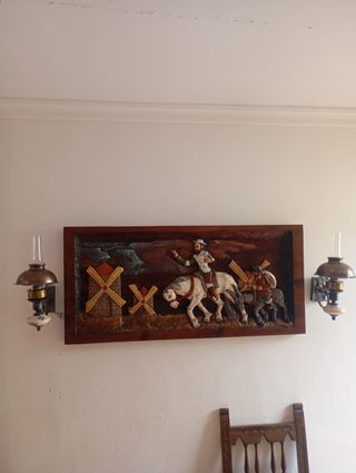 Mesa + 8 sillas castellanas
