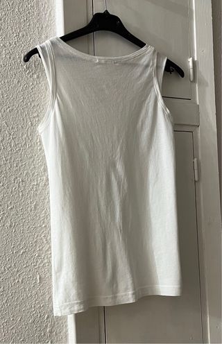 Conjunto top y cárdigan blanco PG
