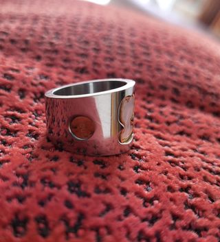 Anillo Tous plata y oro