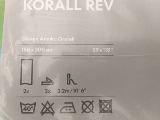 Cortinas infantiles Ikea Korall Rev