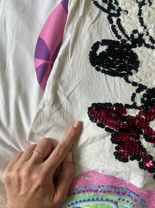 Camiseta Minnie Mouse lentejuelas