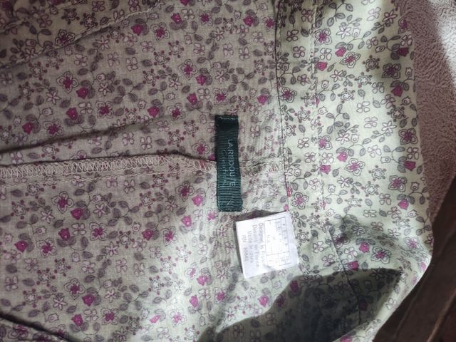 Vestido WAREHOUSE flores - M