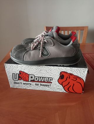 Zapatos seguridad U-Power grises