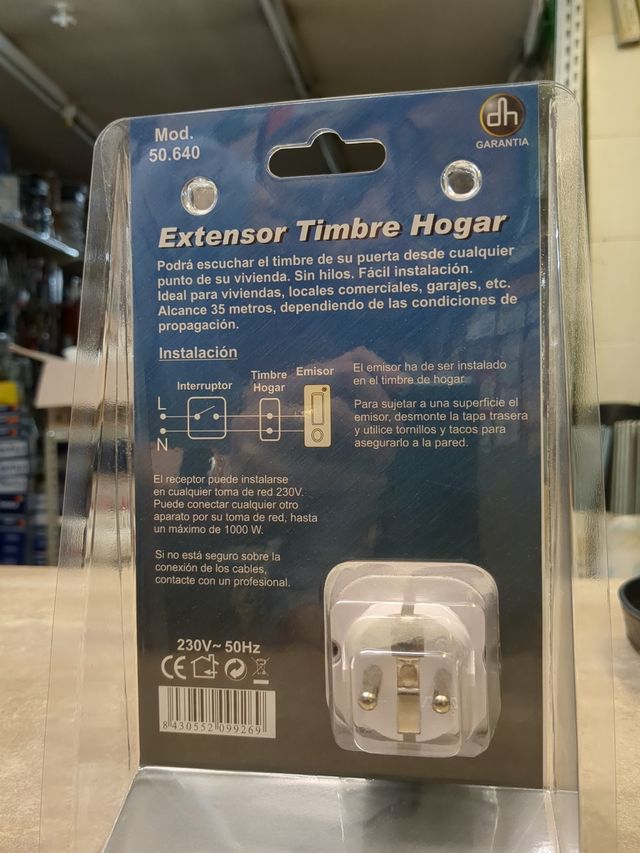 Extensor de timbre HOGAR inalámbrico