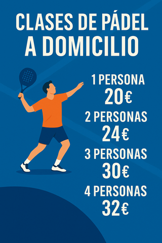 Clases de Pádel a Domicilio Valdemoro