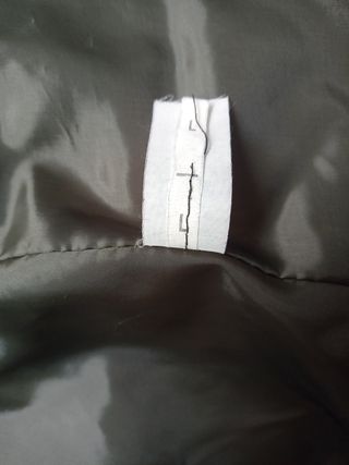 Abrigo acolchado verde oliva - Talla L