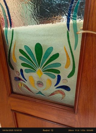Puertas salón cristalera