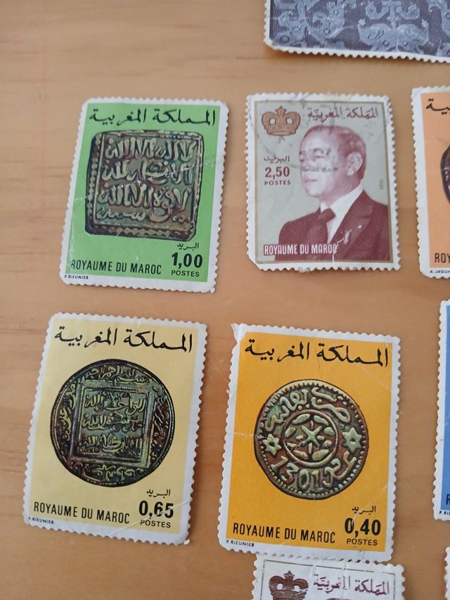 Sellos Marruecos: 8+ sellos antiguos