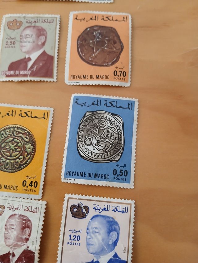 Sellos Marruecos: 8+ sellos antiguos