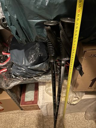 Esquís Rossignol + Bastones