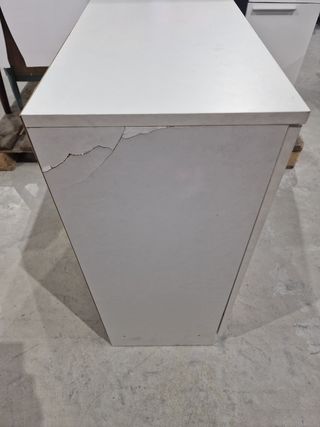 Zapatero blanco 2 puertas