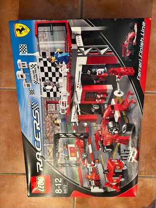 Lego Racers 8672 Ferrari Finish Line año 2006