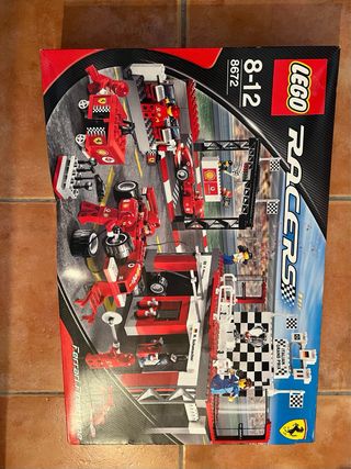 Lego Racers 8672 Ferrari Finish Line año 2006