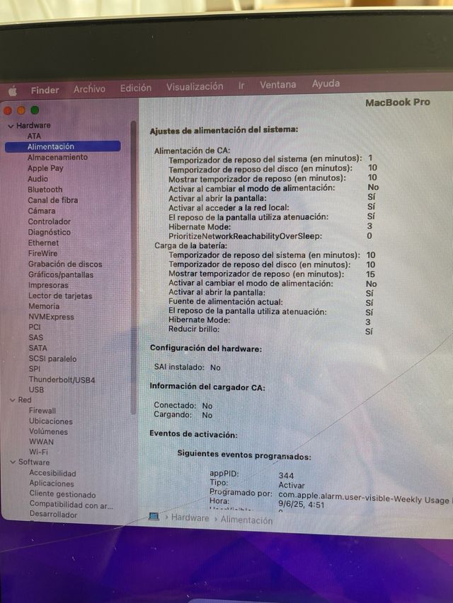 MacBook Pro 13" mediados 2010