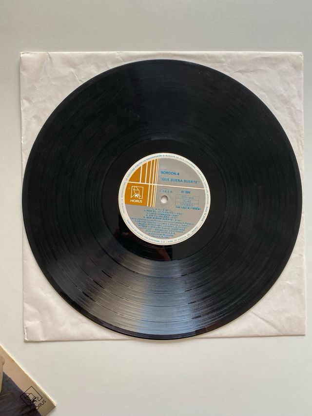 Vinilo Bordon 4 - Que Buena Suerte
