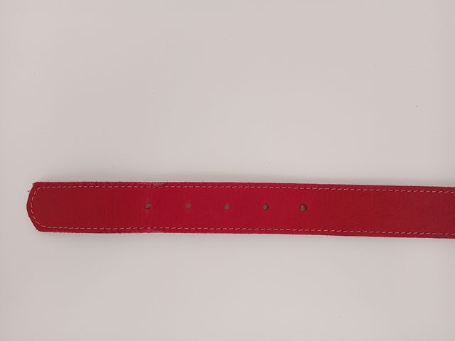 Cinturón rojo mujer