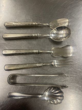 Posate argento vintage - 6 pezzi
