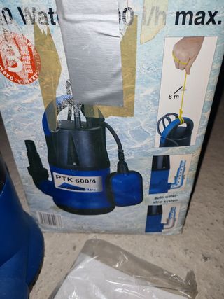 Bomba agua Grizzly PTK 600/4 - 600W