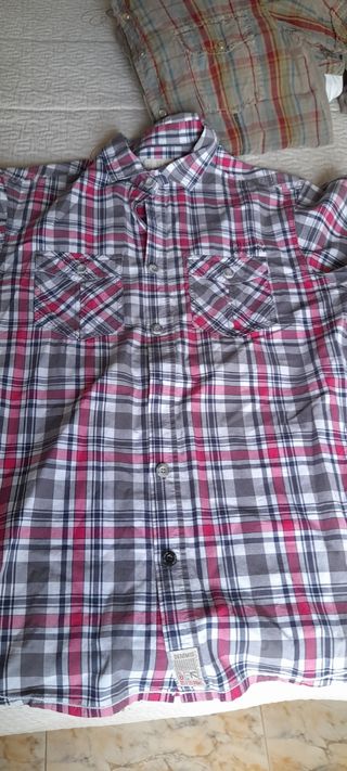 Lote 7 camisas hombre talla M.