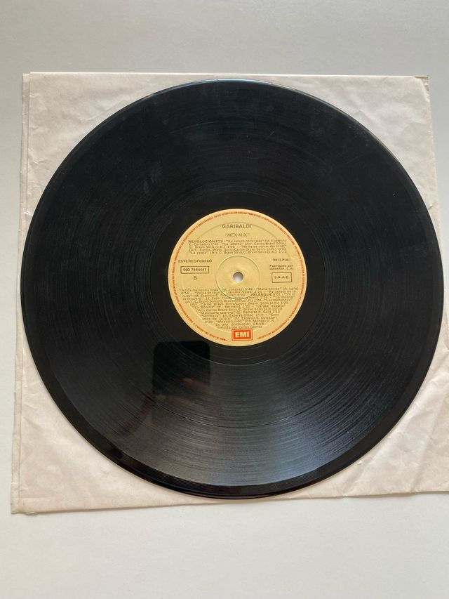 Vinilo Garibaldi Mex-Mix