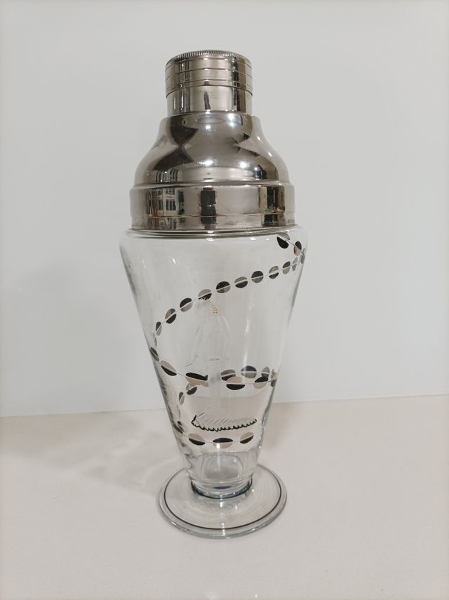 Coctelera vintage art déco