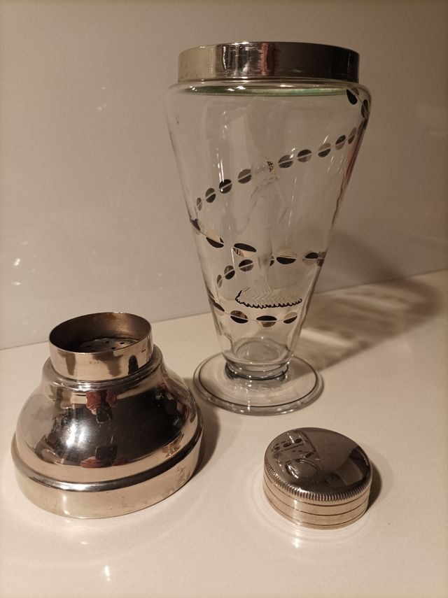 Coctelera vintage art déco