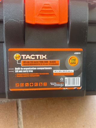 Caja herramientas TACTIX